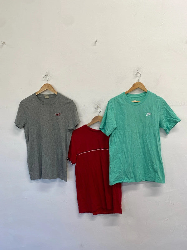 Lovely trio of men’s t shirts casual Nike Hollister UK S KM005 #7