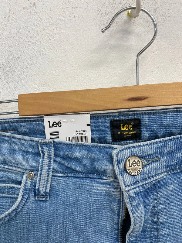 Fabulous Lee wide cropped leg jeans ladies W30 L27 KA001