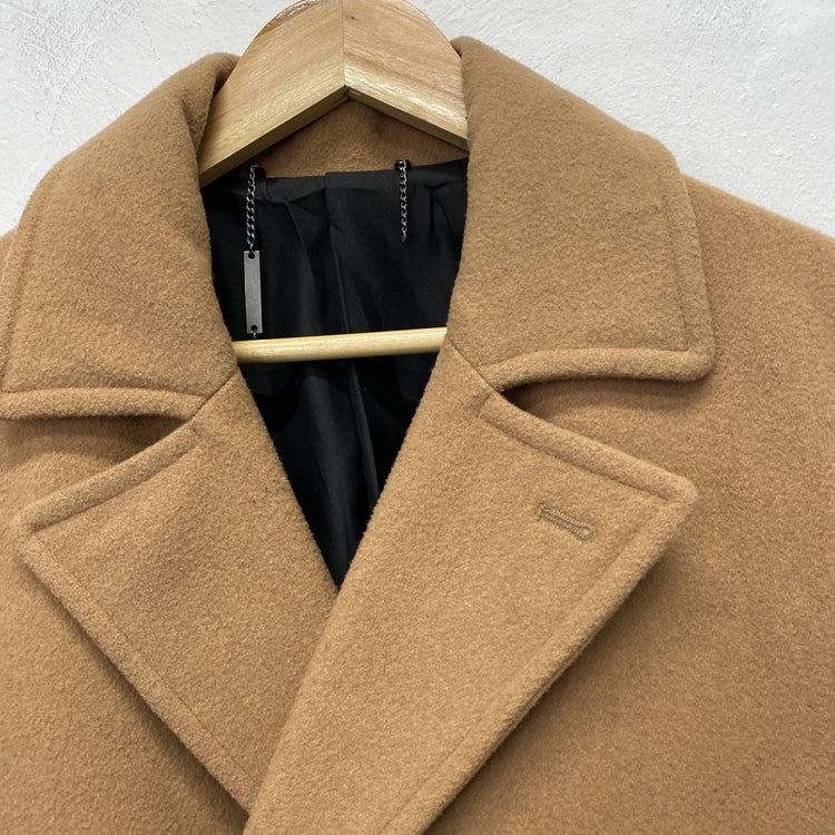 ASOS Camel PeaCoat Chore Jacket UKM Men’s 38-40” JB001