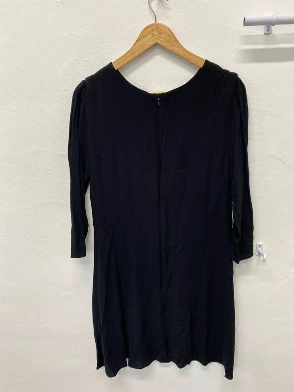 Fabulous Black Classic tunic dress from H&M Uk18 KM003