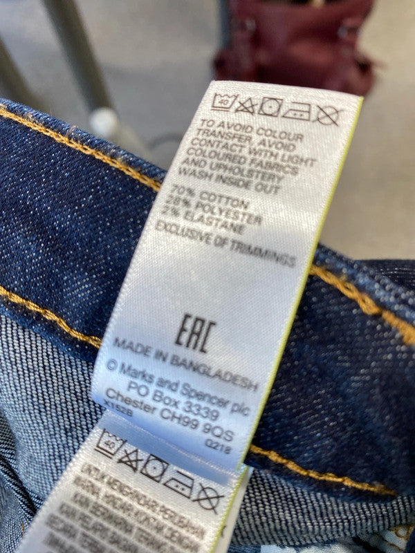 Fabulous M&S Dark super skinny jeans Uk12 Long KW002