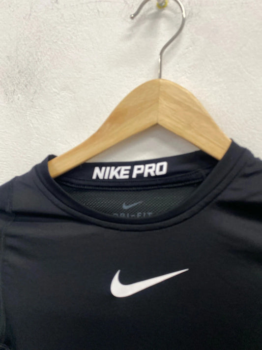 Lovely Nike dri fit training top black UK S SD002
