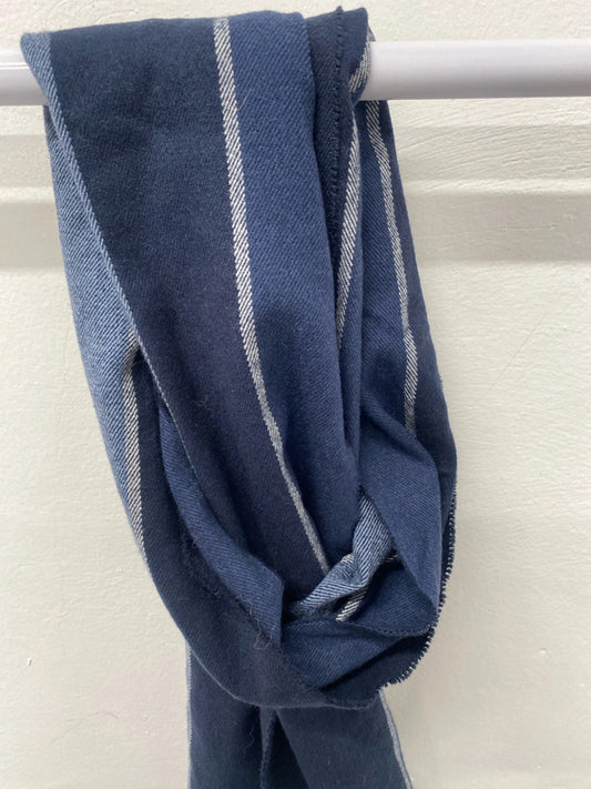 Super soft navy and blue scarf LC