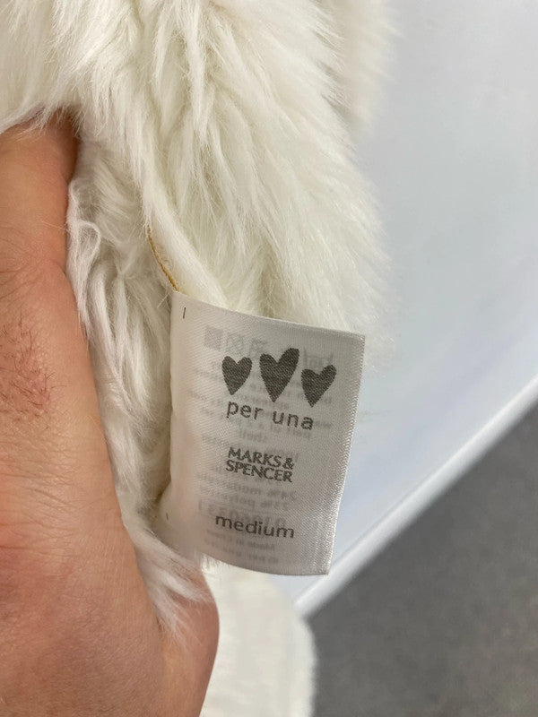 Gorgeous soft faux fur Gilet boho Ibiza chic M&S M RK001