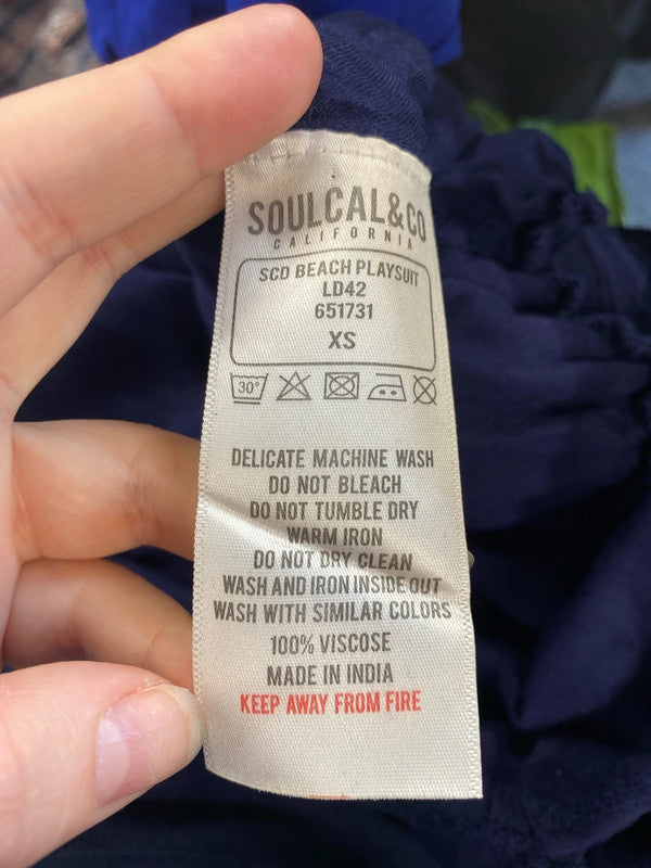 H&M Soulcal & Co Fabulous Colourful Playsuits Duo UK 6-8 #7 LK009