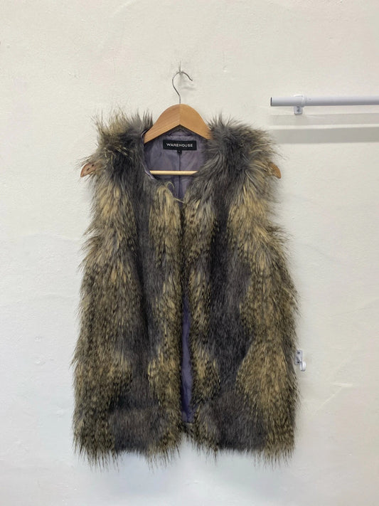 Fabulous longline boho faux fur gilet UkS Warehouse MW001