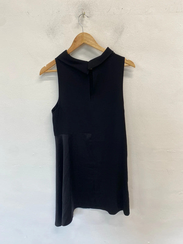 Lovely Topshop shift dress floaty office UK 12 LB010