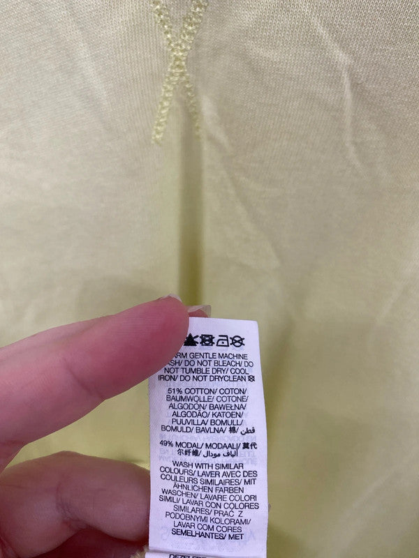 Sweaty Betty Fabulous Yellow Oversize Sweatshirt Size M NN001