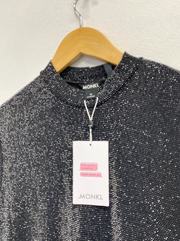 Fabulous Monki Evior sparkly maxi jumper dress UkM New JR001