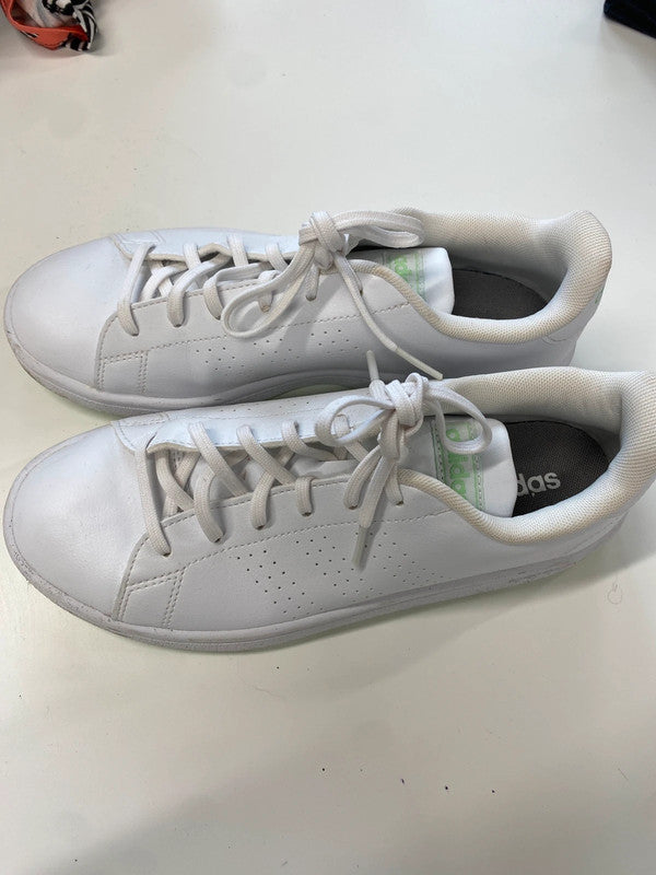 Fabulous adidas advantage white green trainers UK 5.5 NC001
