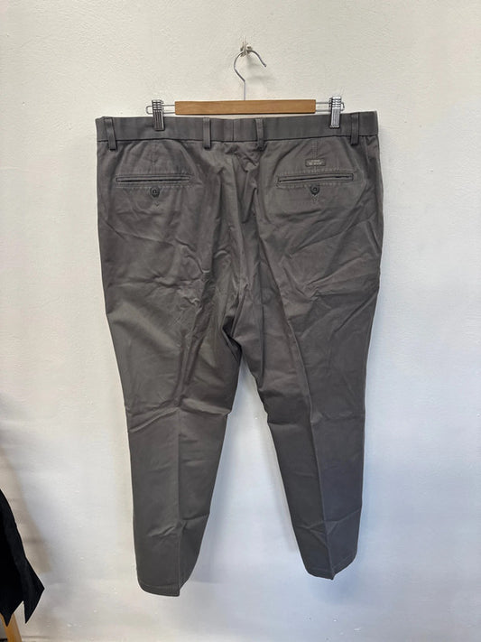 Classic gents 40s chinos grey cotton M&S NC001