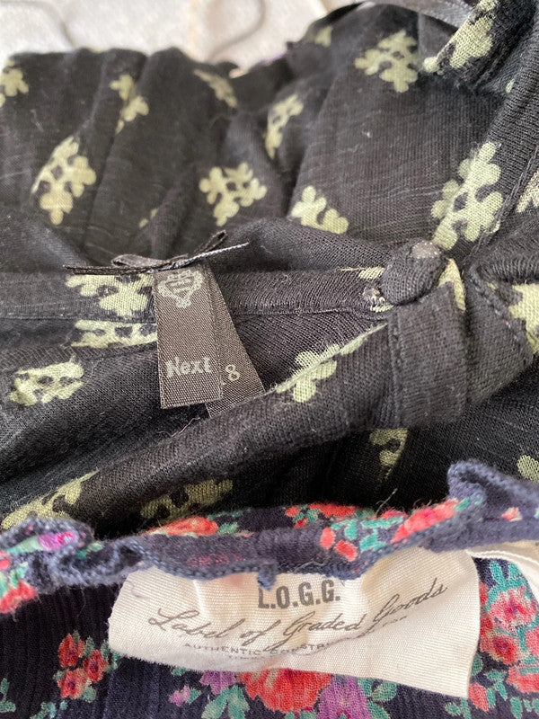 Fabulous duo of casual summer dress Uk 16/18 Next H&M #27 KM003