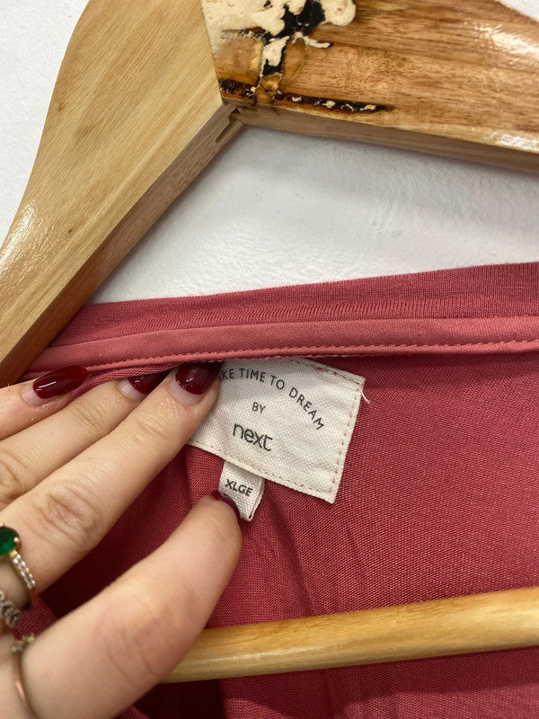 Gorgeous duo of nightwear tops next pink navy UK 20 #210 LK006