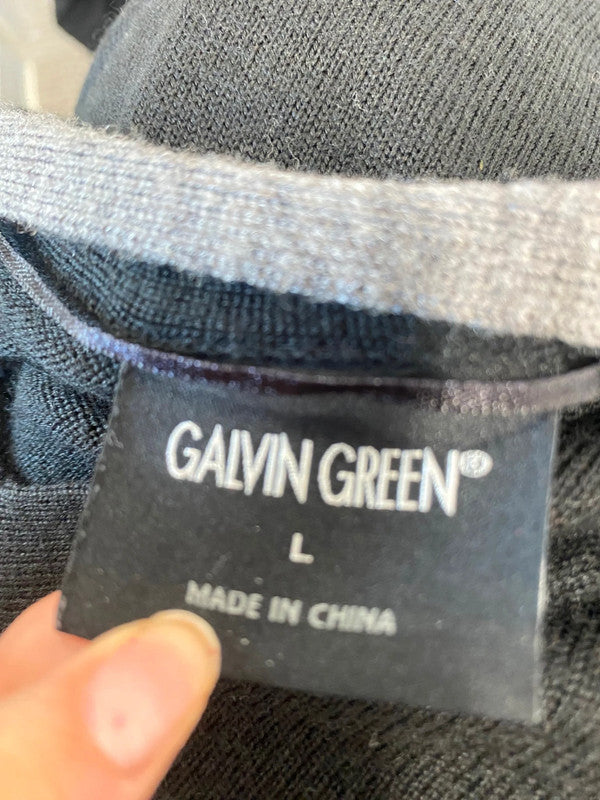 Classic Galvin Green sweater UK L black craigielaw golf club GM143
