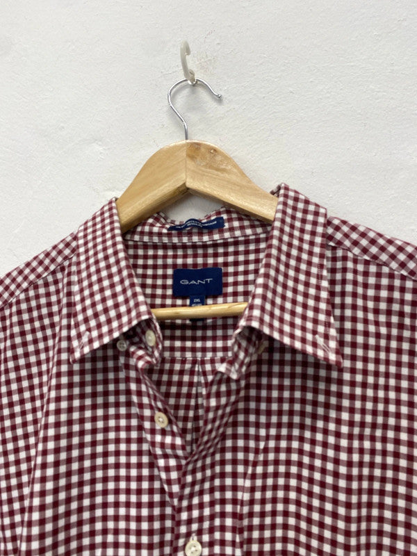 Fabulous Gant broadcloth gingham mens shirt UkXXl HD440