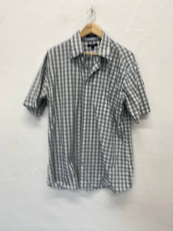Fabulous Gant The Gingham short sleeve shirt cotton UkXL Mens HD440