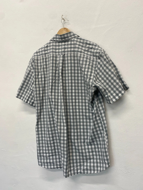 Fabulous Gant The Gingham short sleeve shirt cotton UkXL Mens HD440