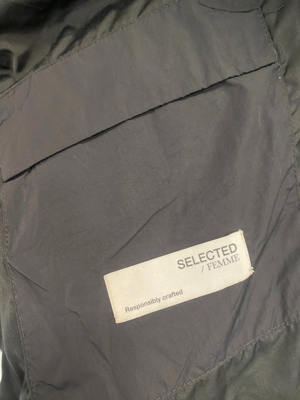 Fabulous Selected Femme Puffer Jacket black UK 12 Black CM007