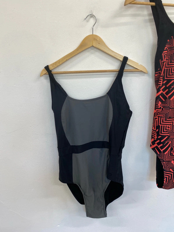 Fabulous Blu Summer Swimsuits Duo UK14 #47 AB024