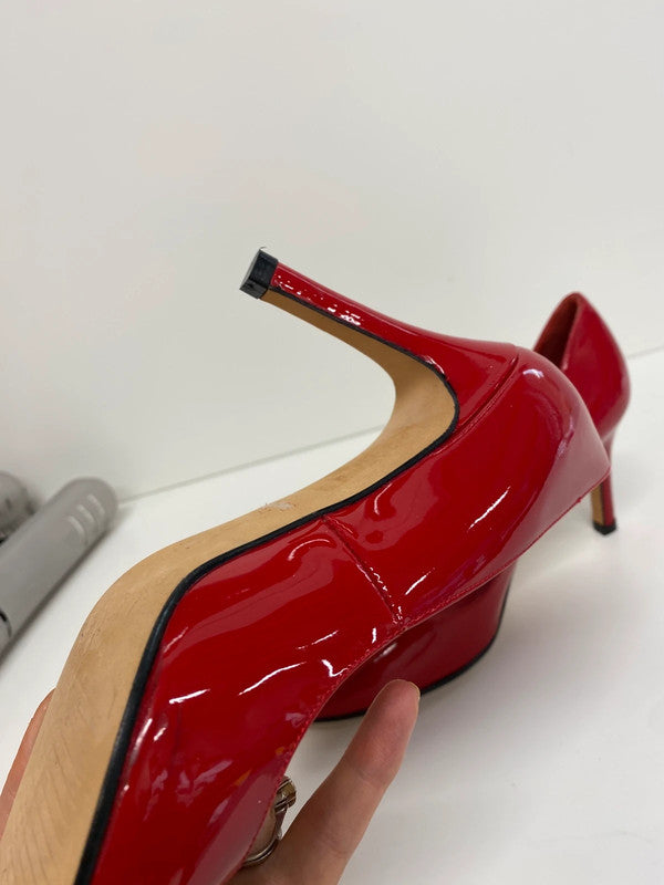 Fabulous HB Espana patent red classic heels Uk5 NR001