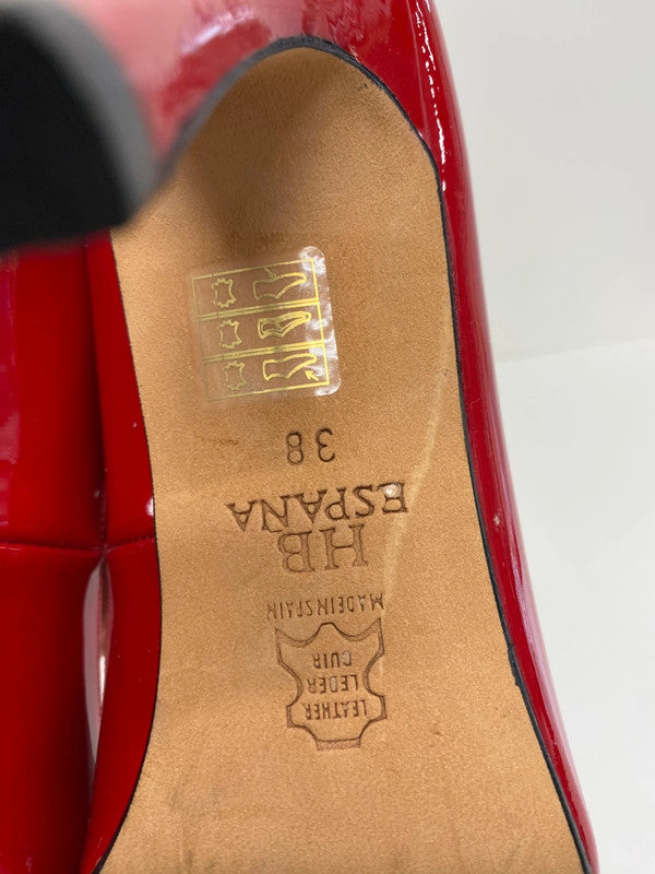 Fabulous HB Espana patent red classic heels Uk5 NR001