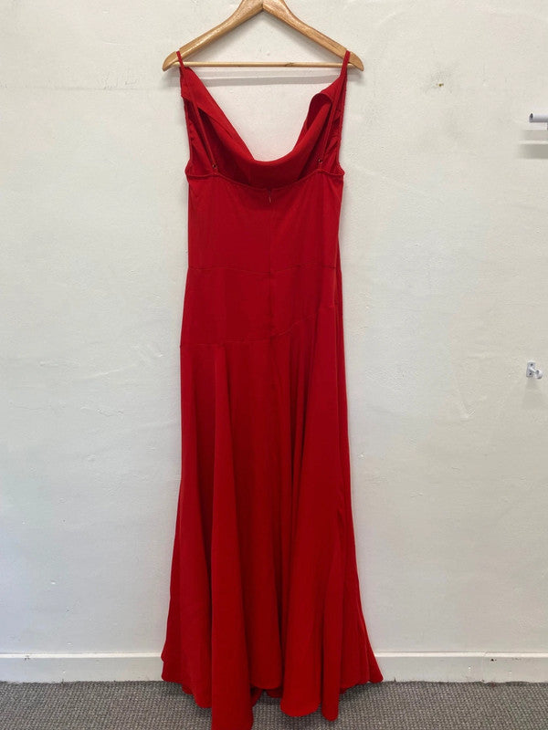 Gorgeous Yaura occasion Evening Dress UK16 Red NR002