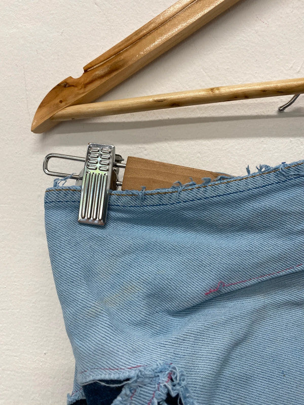 Fabulous Y2K denim party dress handmade Uk8/10 Ibiza party classic LC