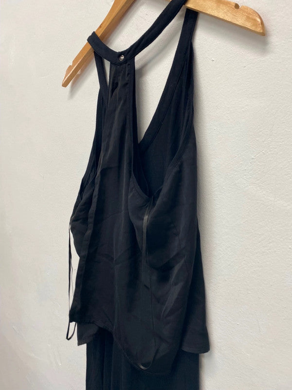 Fabulous Sweaty Betty Jumpsuit UK M Black Stunning EC004