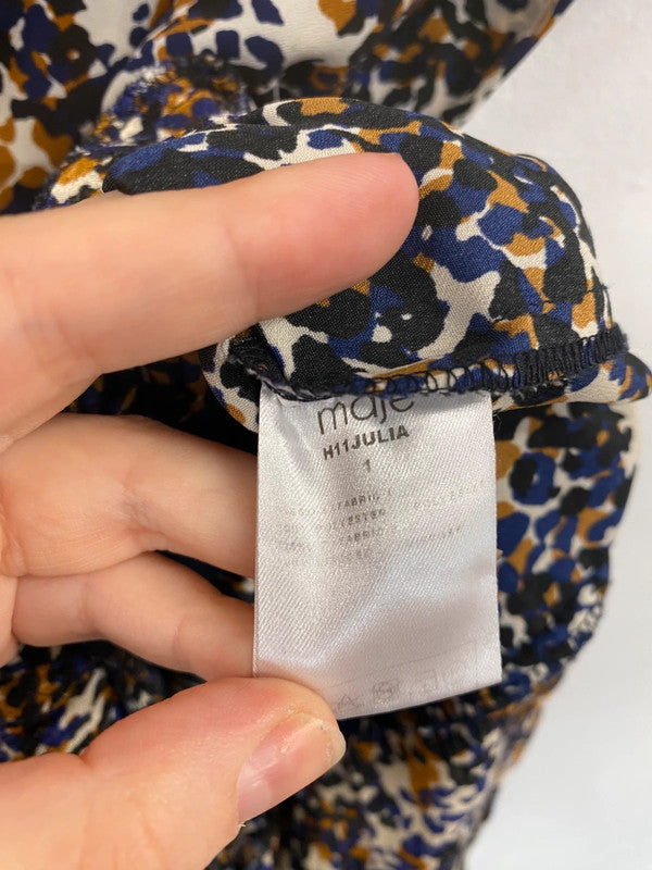 Fabulous Maje Artsy Abstract Tunic Dress UK8 RG99