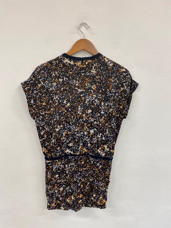 Fabulous Maje Artsy Abstract Tunic Dress UK8 RG99