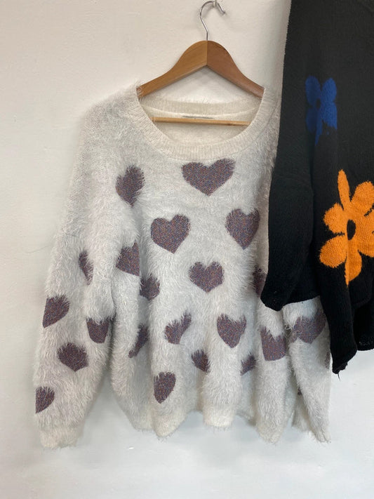 Fabulous George & Made In Italy Colourful Jumpers Duo UK24-26 #8 MS008