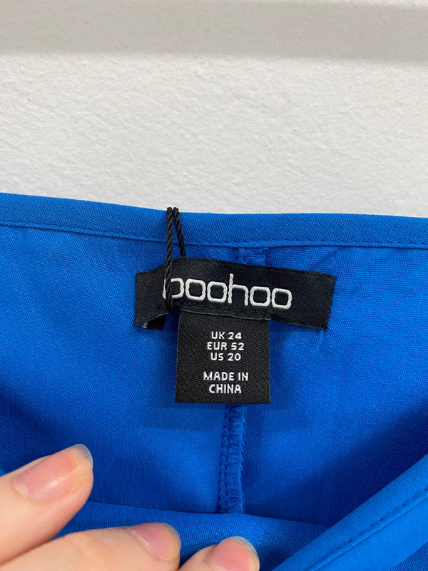 Fabulous Boohoo & Made In Italy Cobalt Blue Outfits Duo UK24 #9 MS008