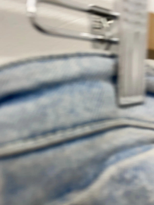 Gorgeous duo of midi denim skirts split hem river island UK 8 #433 KM004