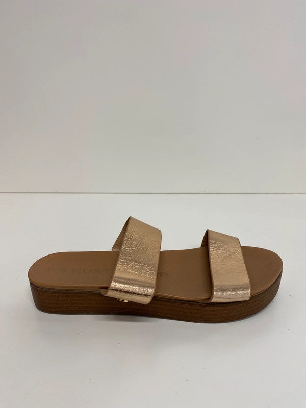 Fabulous Kurt Geiger Rose Gild Robby Boho Platform Sandals UK7 MW001