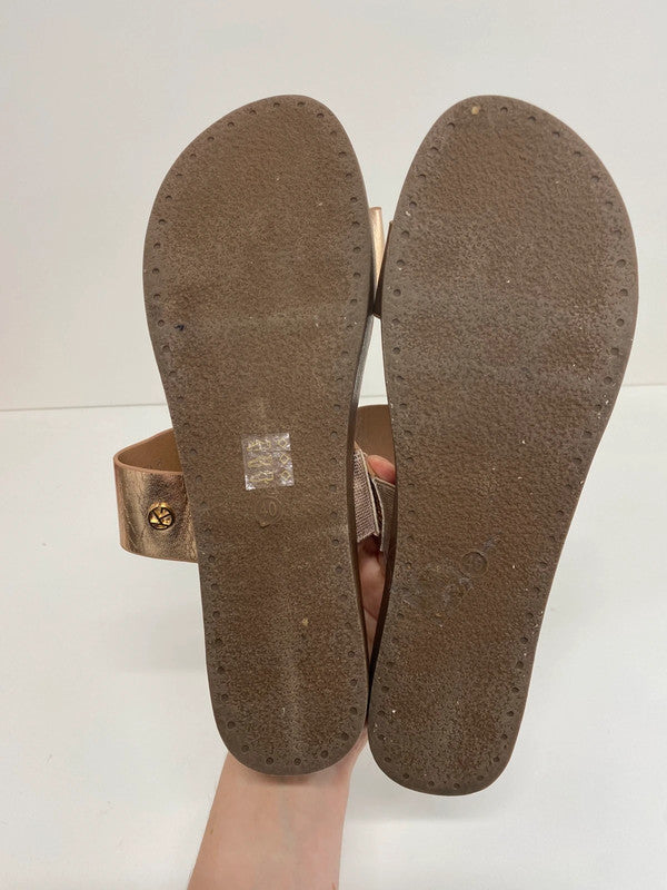 Fabulous Kurt Geiger Rose Gild Robby Boho Platform Sandals UK7 MW001