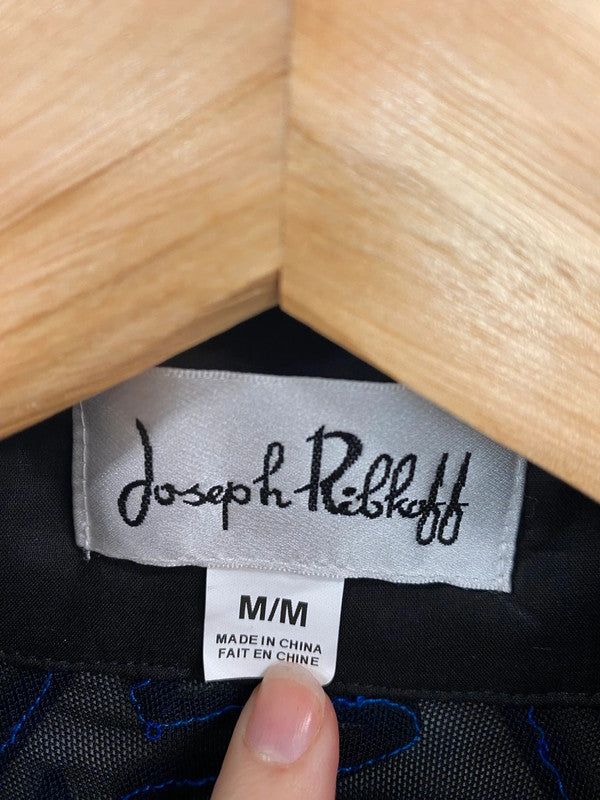 Fabulous Joseph Ribkoff Navy Mix Mesh Artsy Jacket UK M KM004