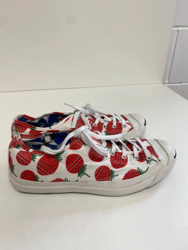 Converse x Marimekko Jack Purcell strawberry Sneakers Uk5.5 White & red KM001