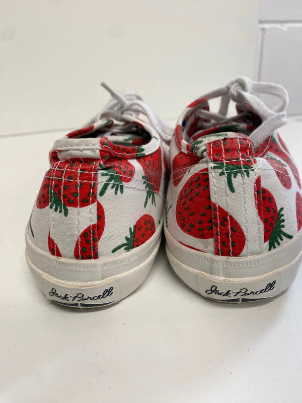 Converse x Marimekko Jack Purcell strawberry Sneakers Uk5.5 White & red KM001
