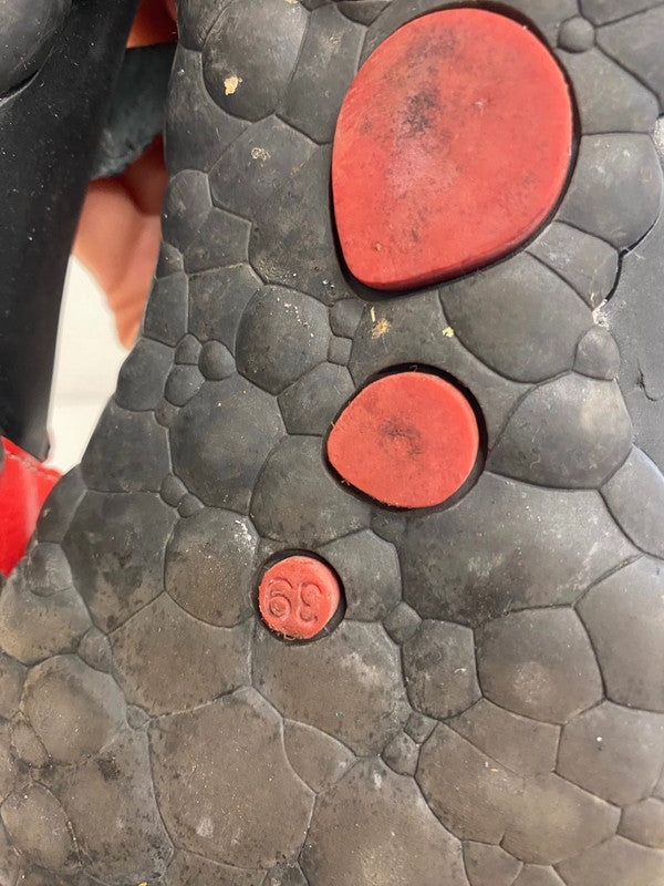 Fabulous Wolky leather walking Sandals UK6 Red & Black KM001