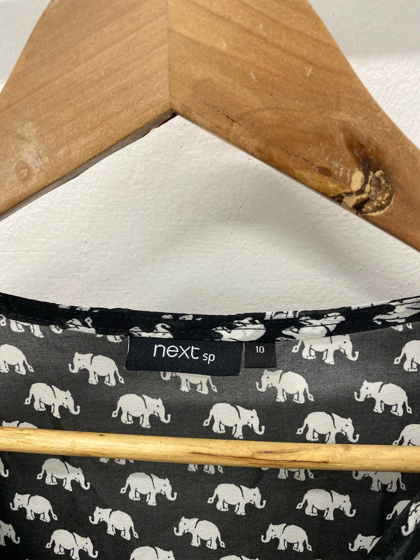 Fabulous bundle of monochrome blouses Uk10 Next #556 LG276