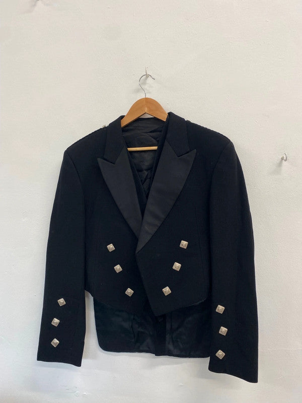 Fab traditional kilt jacket & waistcoat Prince Charlie UK40 long #103 MD001