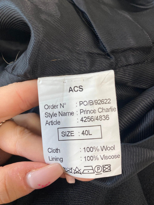 Fab traditional kilt jacket & waistcoat Prince Charlie UK40 long #103 MD001