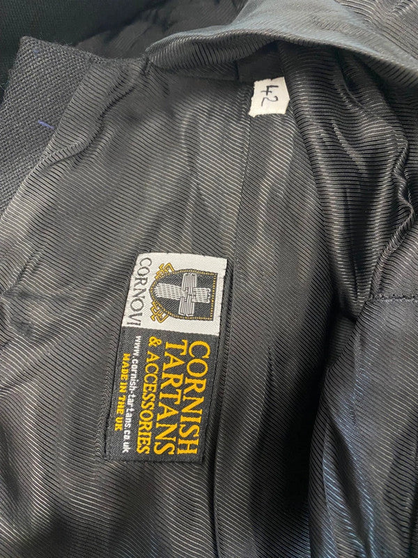 Classic traditional kilt jacket & waistcoat Prince Charlie UK42 short #104 MD001