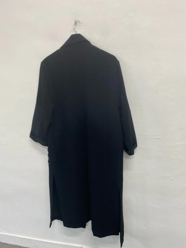 Gorgeous Topshop longline dress jacket mesh pocket UK 10 GM143