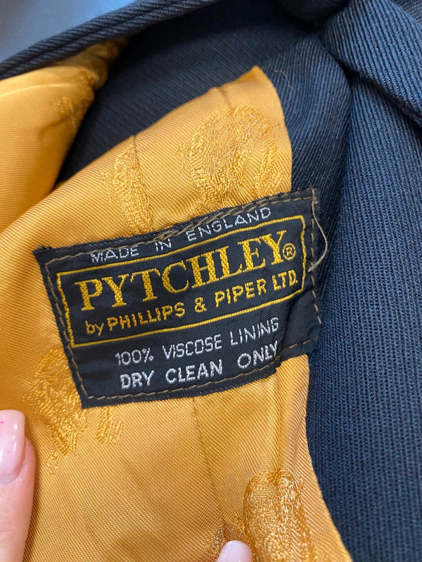 Fabulous Pytchley Show equestrian horse riding jacket UK 12 Black GM143