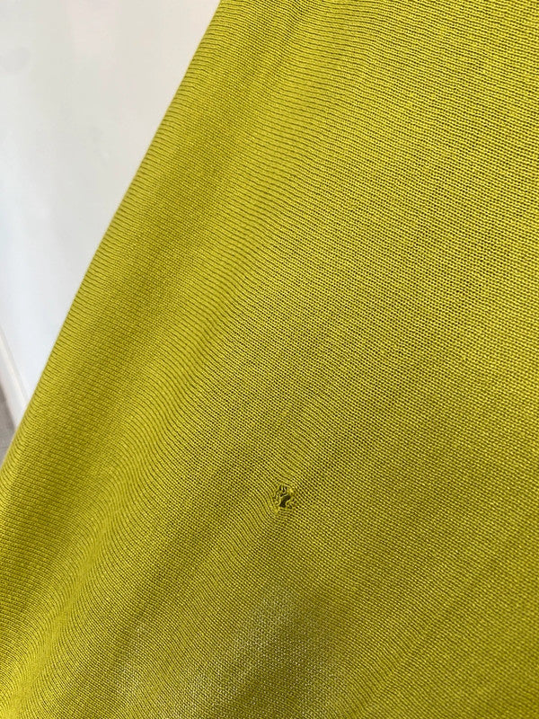 Gorgeous DKNY green asymmetric cardigan silk blend UK M GM143