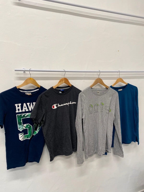 Fabulous Bundle of Teenage T shirts UkS H&M Champion #31 GM143