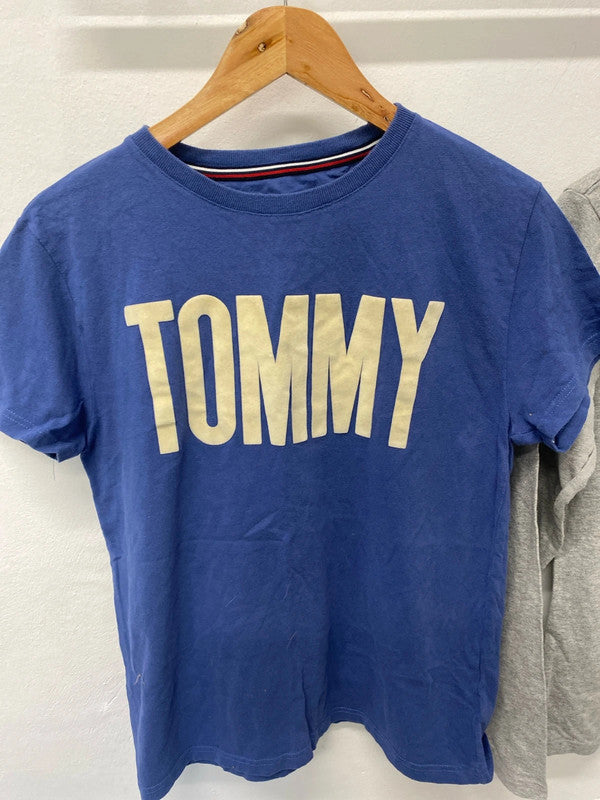 Fabulous duo of Designer t shirts Teenager duo Tommy Hilfiger UkS #32 GM143