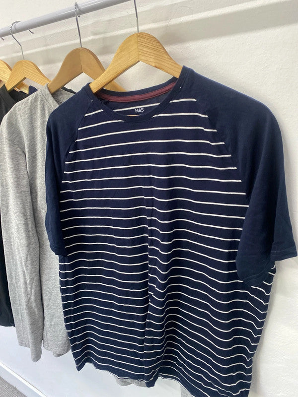 Fabulous large Men’s Teenager UkL t shirt bundle M&S Next #33 GM143