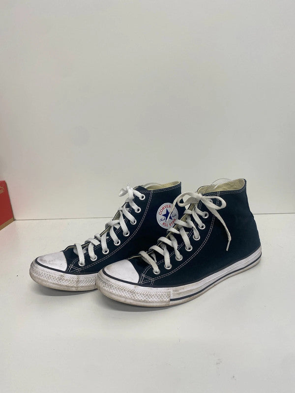 Fabulous Black Converse High tops black Uk10 Chuck Taylor GM143